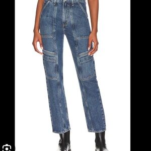 AGOLDE Blue Cargo Jeans